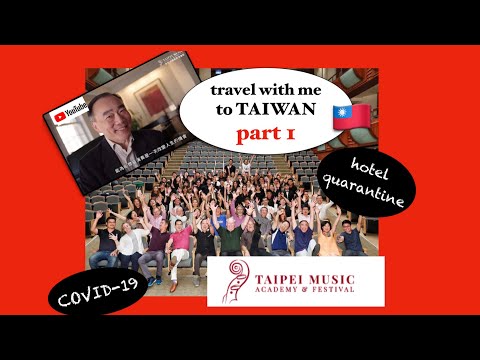 Travel with me to TAIWAN 🇹🇼 - Taipei Music Academy & Festival