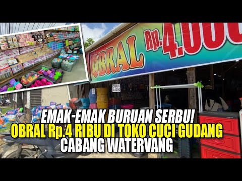 Emak-emak Buruan Serbu! Obral Rp4 Ribu