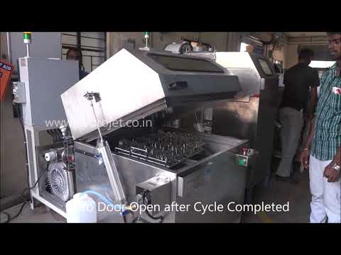 Rotary Component Cleaning Machine