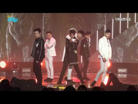 [예능연구소 직캠] 크로스진 블랙 오어 화이트 @쇼!음악중심_20170211 Black or White CROSS GENE