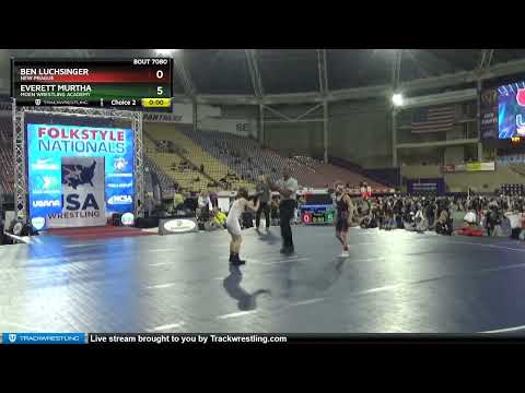 70 Lbs 1st Place Match - Everett Murtha, Moen Wrestling Academy Vs Ben Luchsinger, New Prague Ee9f