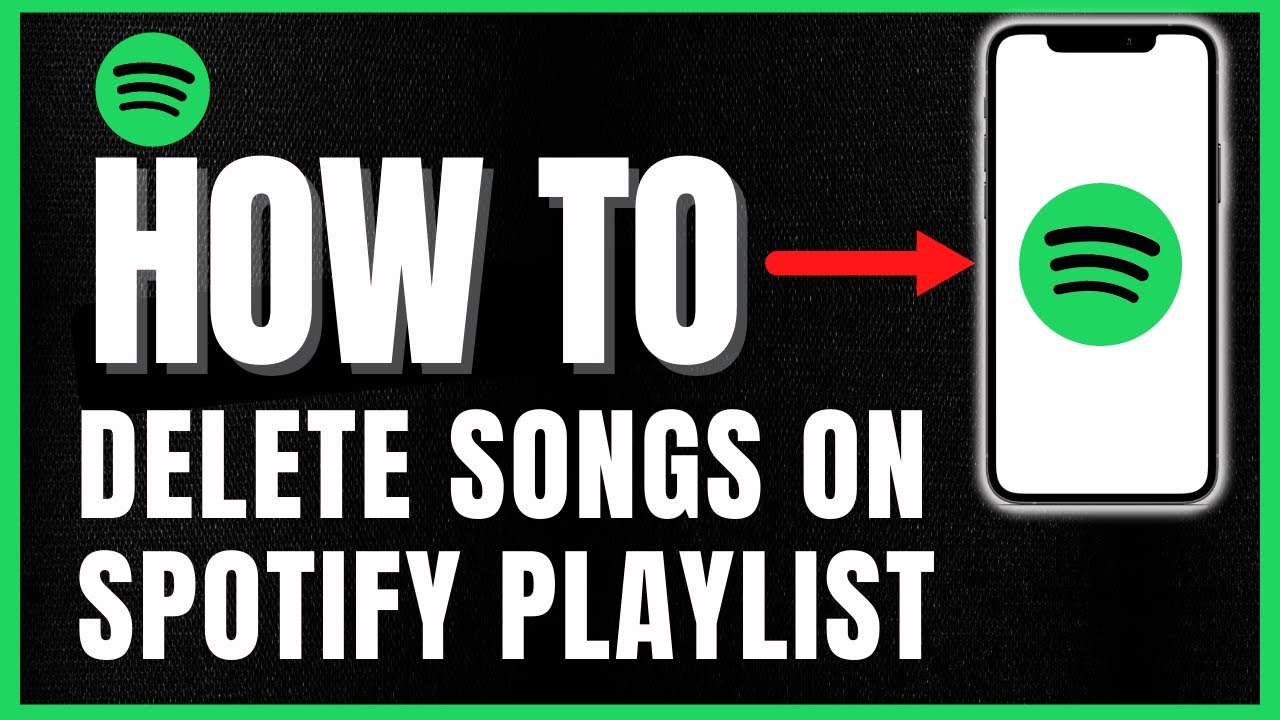 How To Delete Song From A Spotify Playlist *UPDATED*