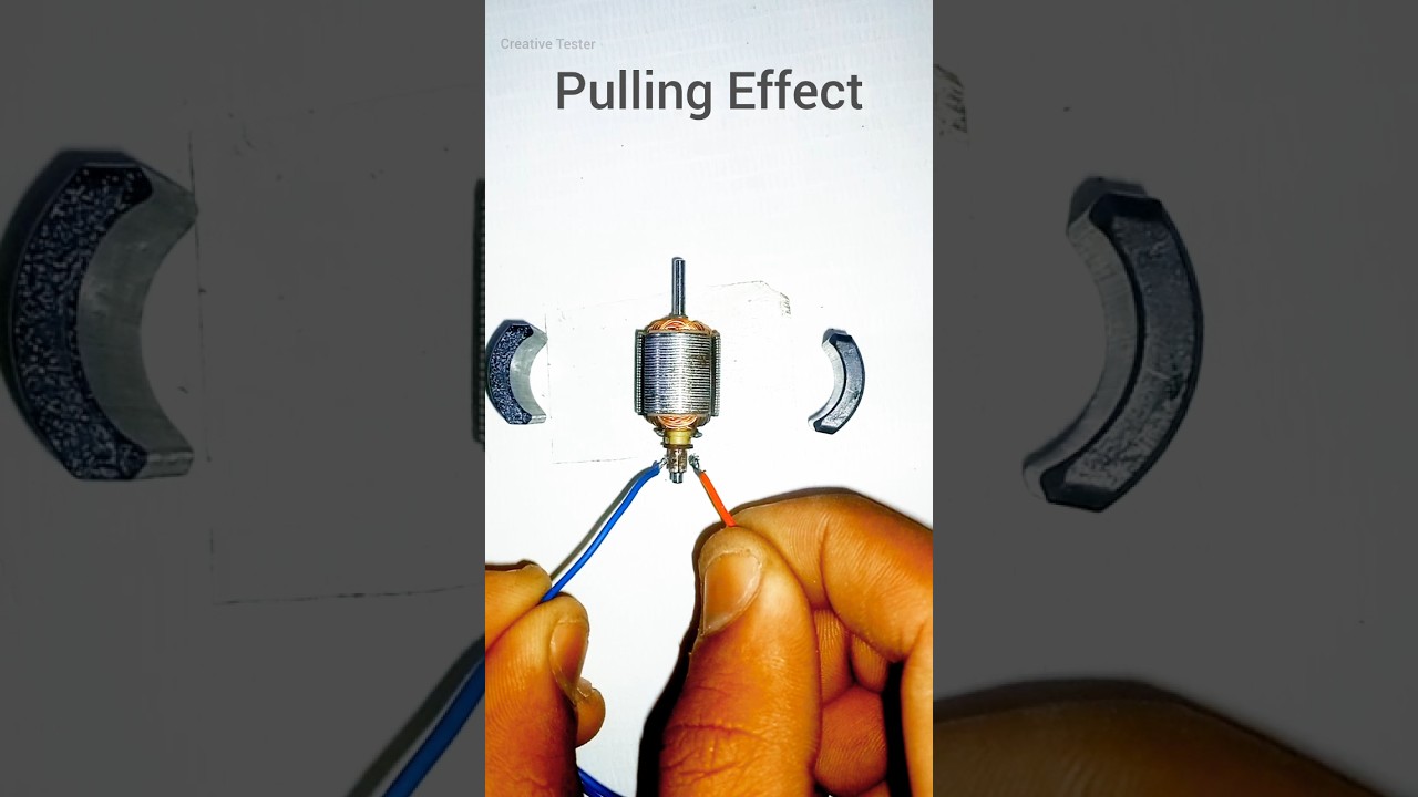 Electromagnetic Effect #electromaganetism #shorts
