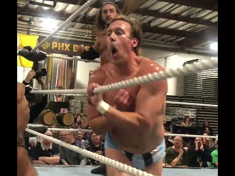 Chris masters vs Alvric Reiner @Arizonawrestlingfederation #wrestling #phxaz