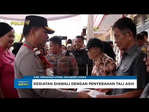 KUNKER KAPOLDA SULAWESI UTARA BERSAMA KETUA BHAYANGKARI DI POLRES MINAHASA UTARA