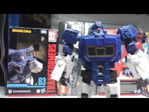 Studio series 83 Soundwave stop motion review