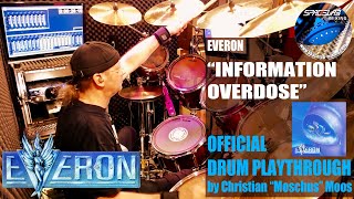 EVERON - Information Overdose - OFFICIAL DRUM PLAYTHROUGH