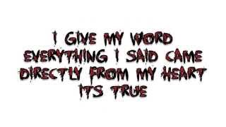 Blood on the Dance Floor- Unforgiven Lyrics