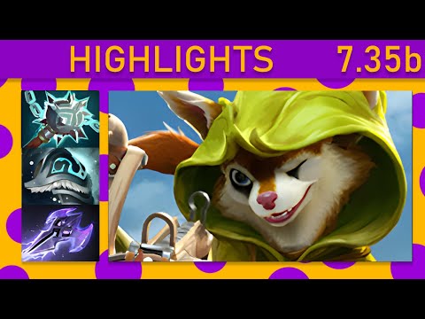 ⭐Xepher Hoodwink 15+ Kills! Support Highlights 7.35b - Dota 2 Top MMR