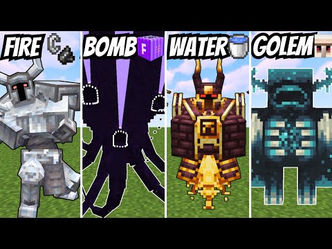 WHAT IS THE WEAKNESS OF ALL MINECRAFT BOSSES?
