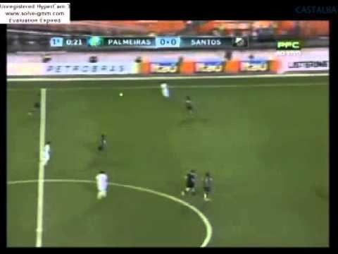 abc 3 x 2 palmeiras gols e lance 05/10/2013