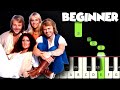 Happy New Year - ABBA | BEGINNER PIANO TUTORIAL + SHEET MUSIC by Betacustic