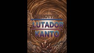 O melhor time LUTADOR para zerar Kanto! 🥊 #pokemon #monotype