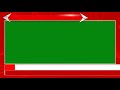 News Frame Green Screen