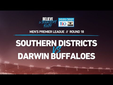 2020/21 TIO NTFL Men’s Premier League – Round 18: Southern Districts vs Darwin Buffaloes