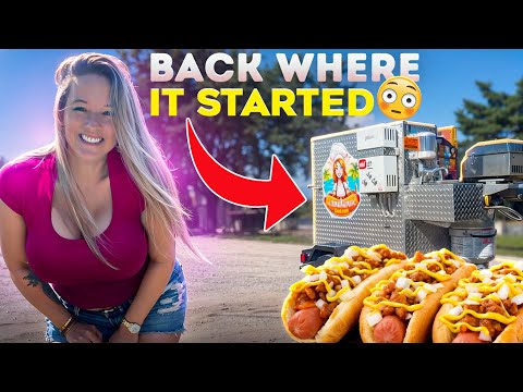Hot Dog Cart Returns to the OG Spot 🌭 | What We Made + Real Numbers 💰