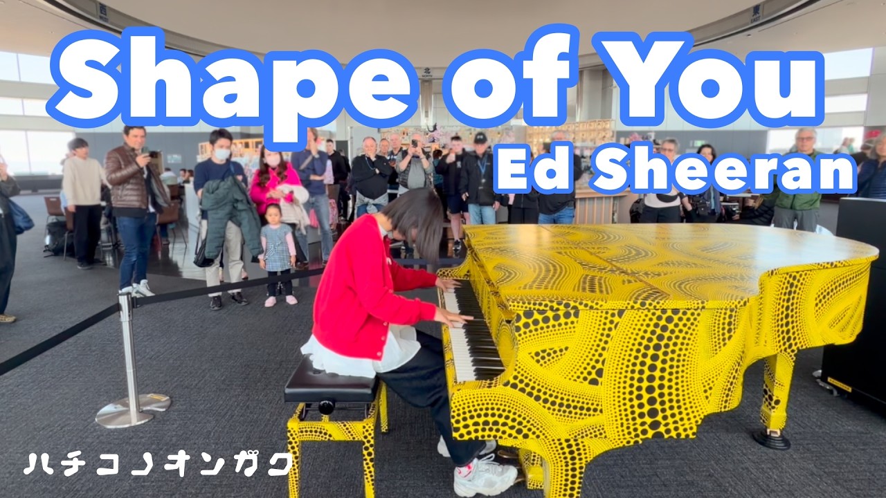 Shape of You - Ed Sheeran (Age16) Tokyo Metoropiano Goverment Building 東京都庁ピアノ