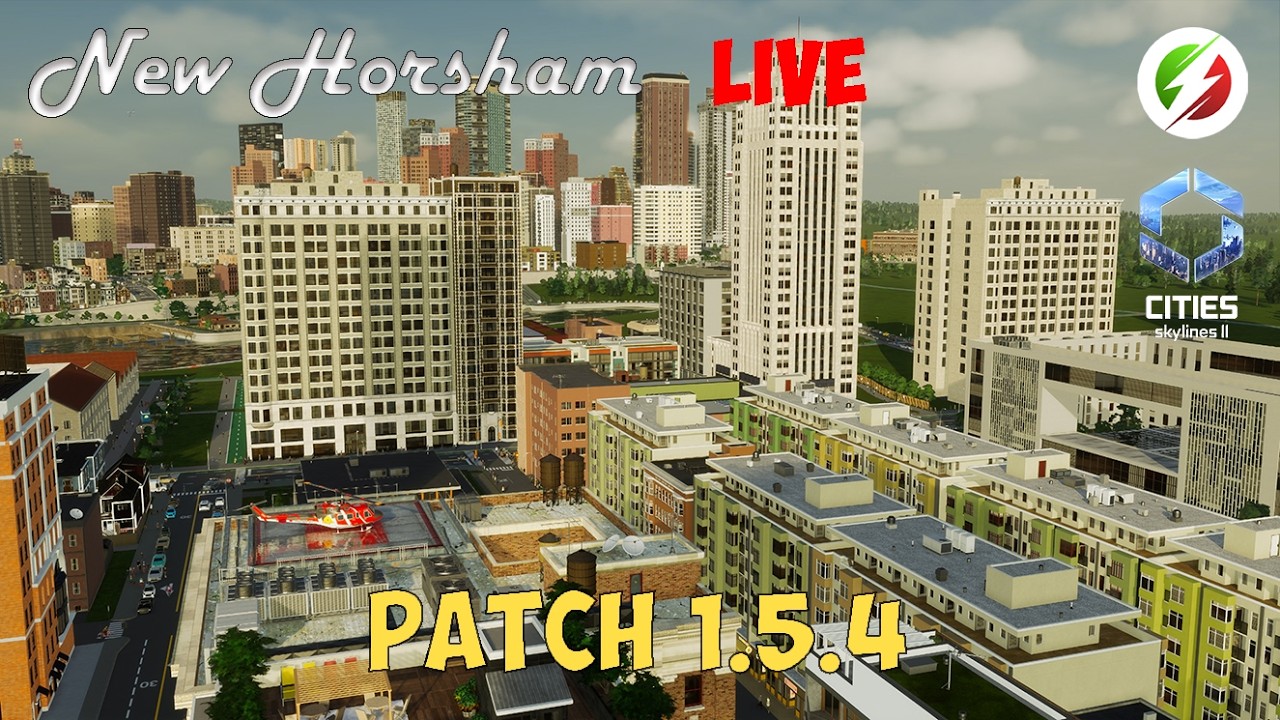 Scopriamo insieme la patch 1.5.4 di Cities Skylines 2 | LIVE