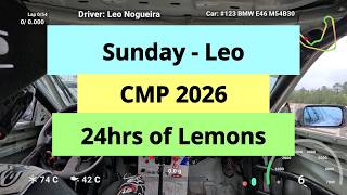 Sunday Race - Leo @ CMP 2026 - 24hrs of Lemons