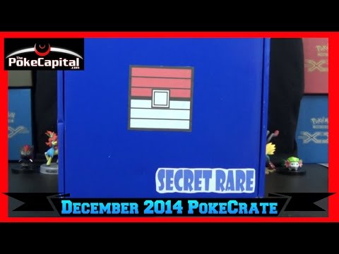 PokeCrate December 2014 Secret Rare Pokemon Unboxing