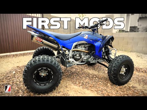 Essential Upgrades: First mods on my 2024 Yamaha YFZ450R.