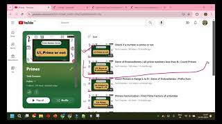 YouTube video '3115. Maximum Prime Difference | Leetcode Weekly Contest 393 - 2nd Problem'