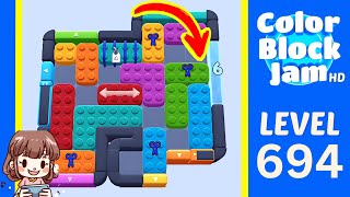 Soluzione del Livello 694 di Color Block Jam
