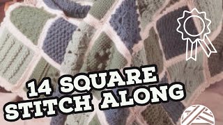 Motif Edging - Crochet Patons Motif Sampler | EASY | The Crochet Crowd