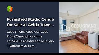 Furnished Studio Condo for Sale at Avida Towers Cebu in IT Park