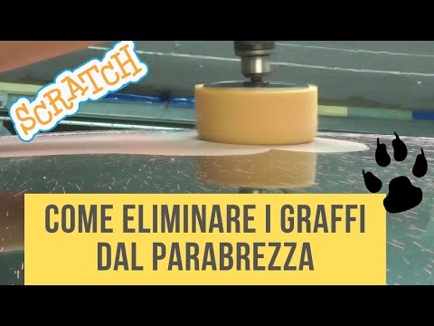COME ELIMINARE GRAFFI DAL PARABREZZA  PROVIAMO L'OSSIDO DI CERIO