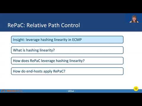 USENIX ATC '21 - Hashing Linearity Enables Relative Path Control in Data Centers