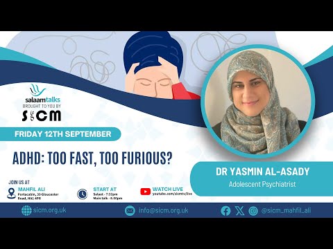 Friday 12 September 2025 - ADHD: too fast, too furious?