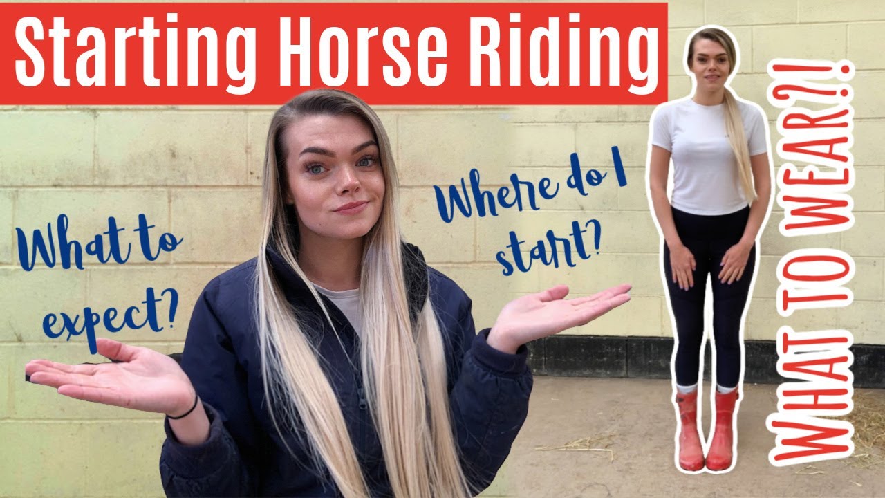 Preparing for your first riding lesson