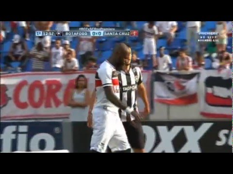 Botafogo 0 x 3 Santa Cruz 1 tempo