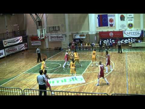 kosarka.si: ŽKK Celje - ŽKK Gospić CO (19.02. 2011)