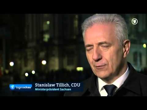 Dresden: 35.000 Menschen demonstrieren für Weltoffenheit und Toleranz