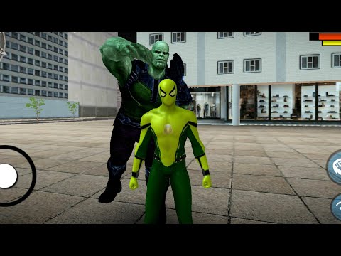 Flying Spider Amazing Spiderman Game | Rope Spider Flying Hero Crime City - Android GamePlay