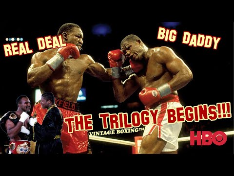 Riddick Bowe vs Evander Holyfield 1 HBO 1080p 60fps