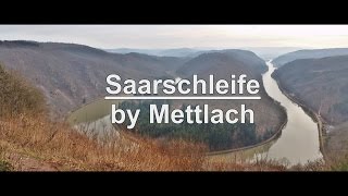 preview picture of video 'Saarschleife by Mettlach Aussichtspunkt Cloe'