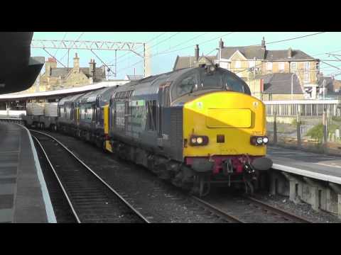 37611 with 37261/37405 DIT 6K73 Sellafield - Crewe flasks 11th July 2013