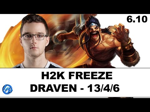 H2K Freeze - Draven vs Ezreal - EUW Ranked