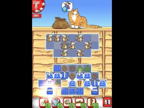 Simons Cat - Crunch Time - Level 176 - No Boosters (by match3news.com)