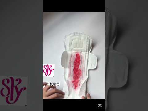 Part of a video titled From a sista to a sista How to Use and Dispose of a Pad Properly - YouTube