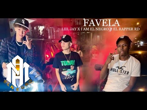 I Am El Negro - Favela Ft. Liil Jay, El Rapper RD | Video Oficial |