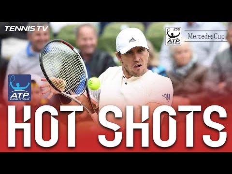 Теннис Hot Shot: Zverev's Fast Hands Foil Federer Stuttgart 2018