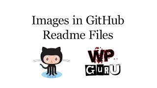 How to embed images in GitHub Readme Files