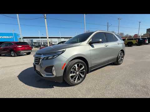 2023 Chevrolet Equinox AWD Premier in Silver for sale at Ontario Motor Sales in Oshawa, ON