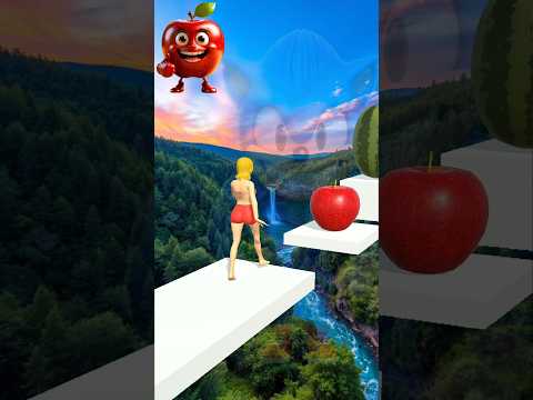 Squeezy Girl: All-Fruit Frenzy vs Blue Sonic Dash #SqueezyGirl #FruitVsBlueSonic #GamingShorts