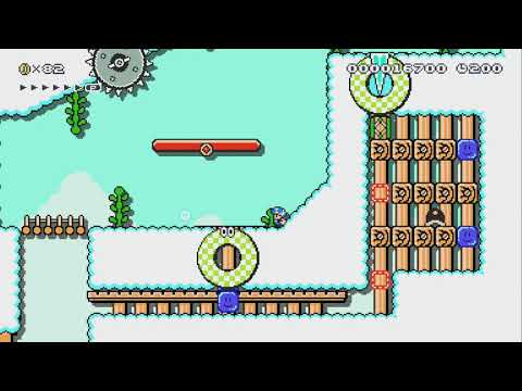 Icicle Pressure Plates :0 by espritox. - Super Mario Maker 2 - No Commentary 1bu