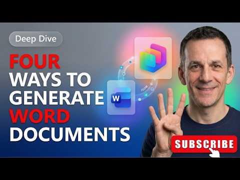 Copilot Studio: 4 Ways to Populate Word Copilot Studio: 4 Ways to Populate Word